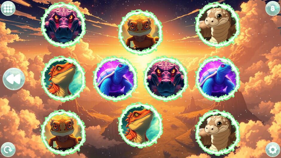Capture d’Anime Dream Match: Reptiles