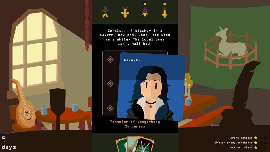 Capture de Reigns: The Witcher