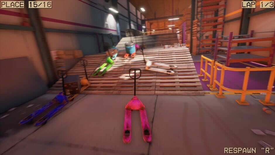 Capture de Pallet Jack Racing