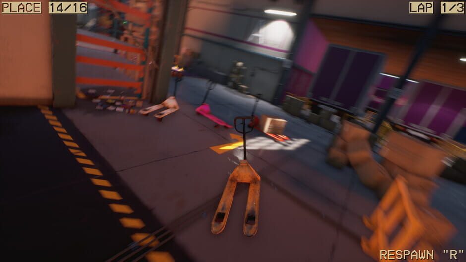 Capture de Pallet Jack Racing