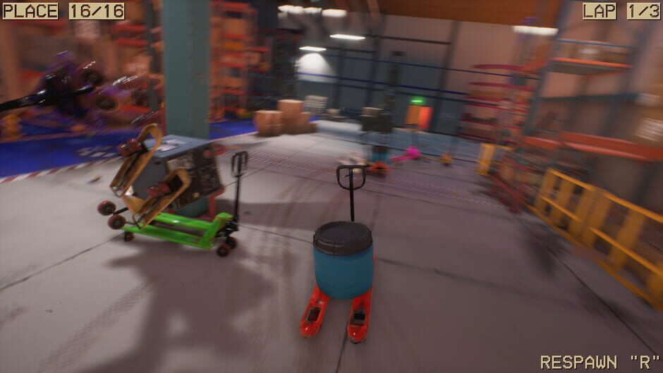 Capture de Pallet Jack Racing
