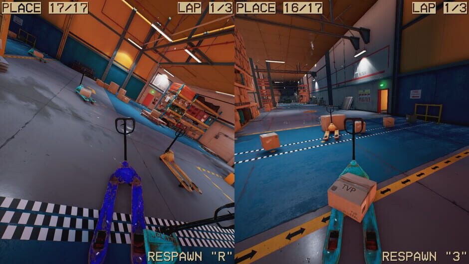 Capture de Pallet Jack Racing