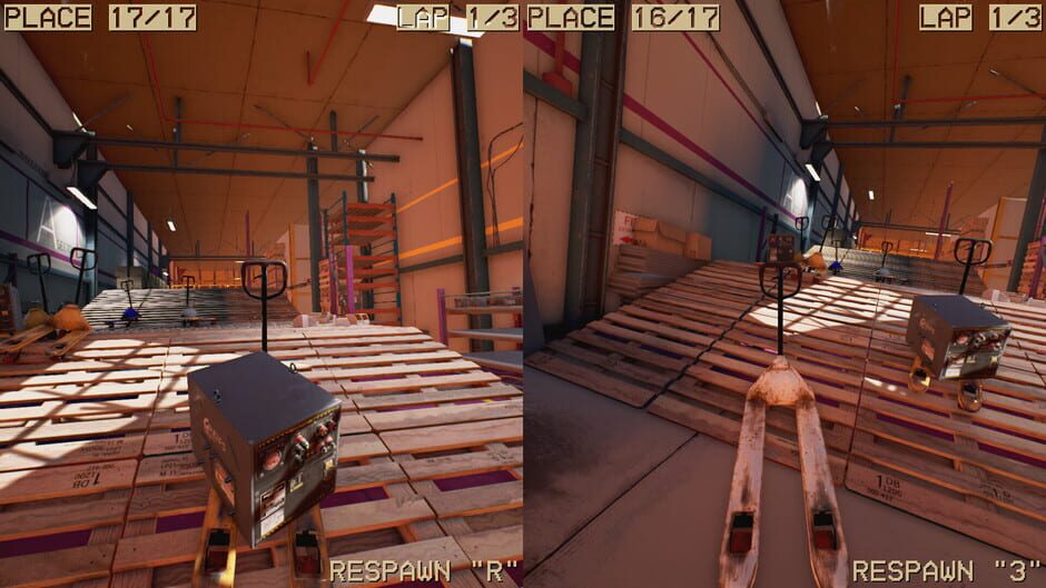Capture de Pallet Jack Racing
