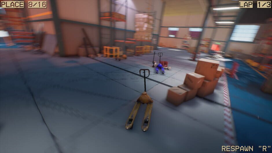 Capture de Pallet Jack Racing