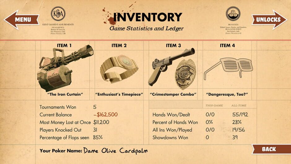 Capture de Poker Night at the Inventory