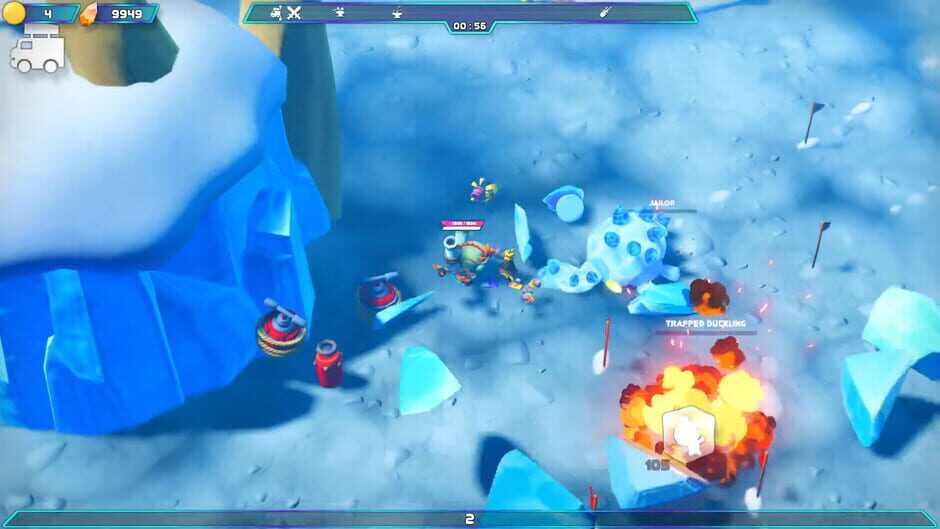 Capture de Dino-Ducks Mayhem