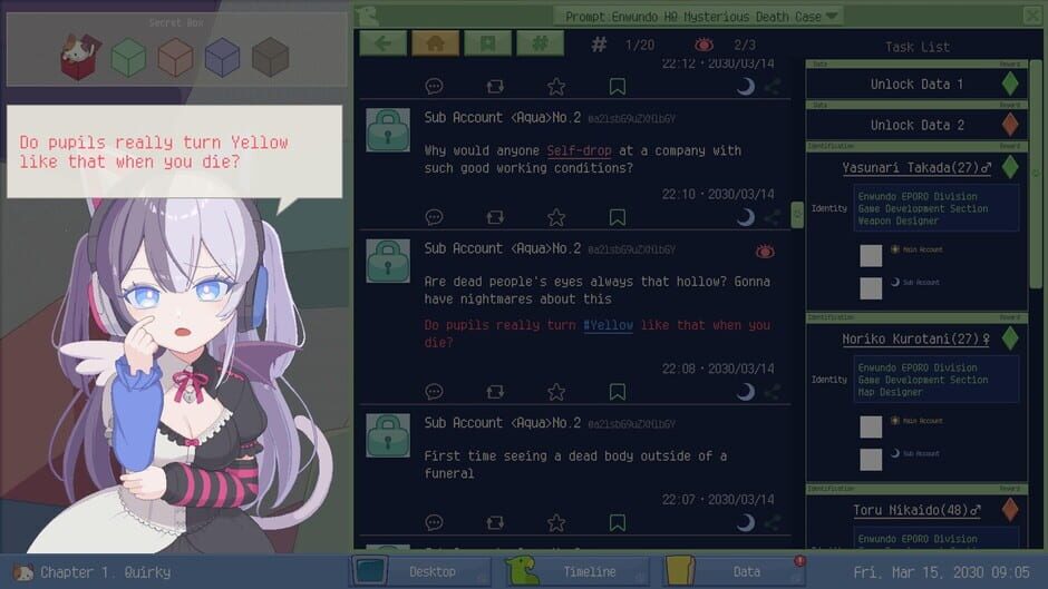 Capture de Demons' Timeline