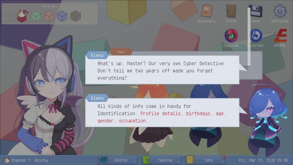 Capture de Demons' Timeline