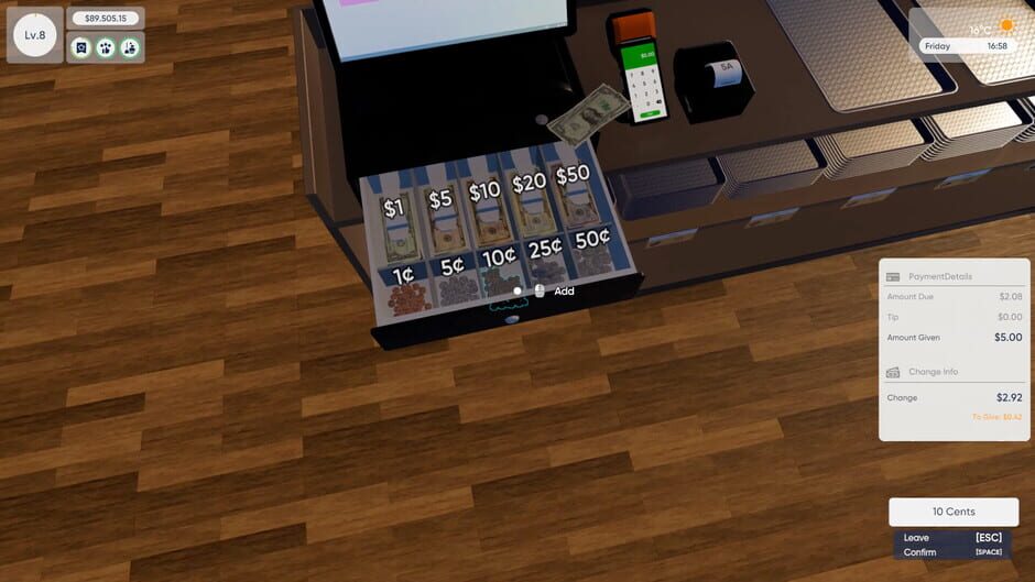 Capture de Cafe Business Manager
