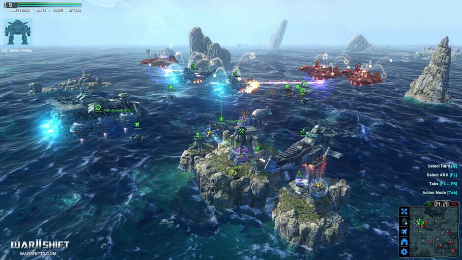 Capture de Warshift 2