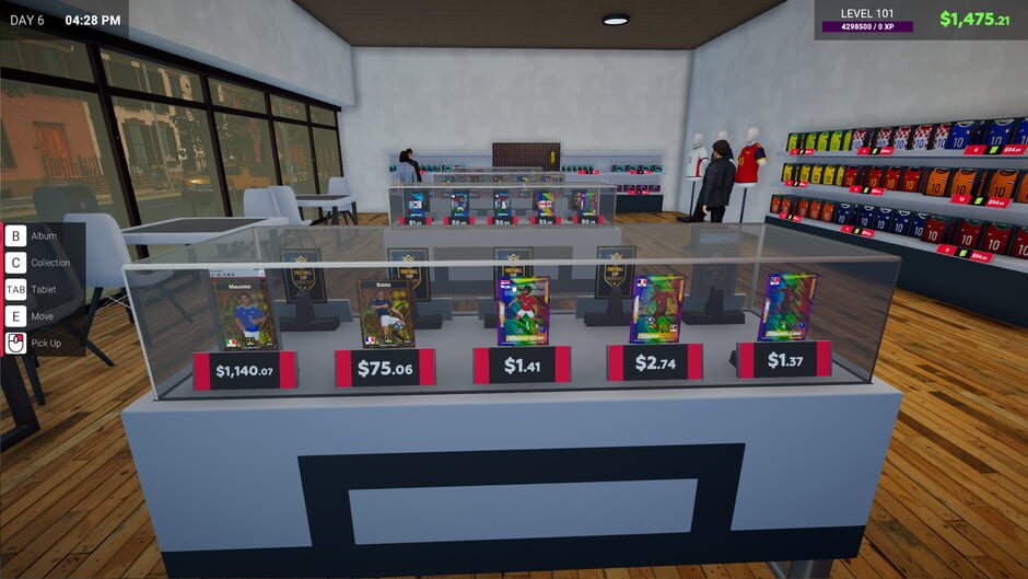 Capture de Sports Card Shop Simulator
