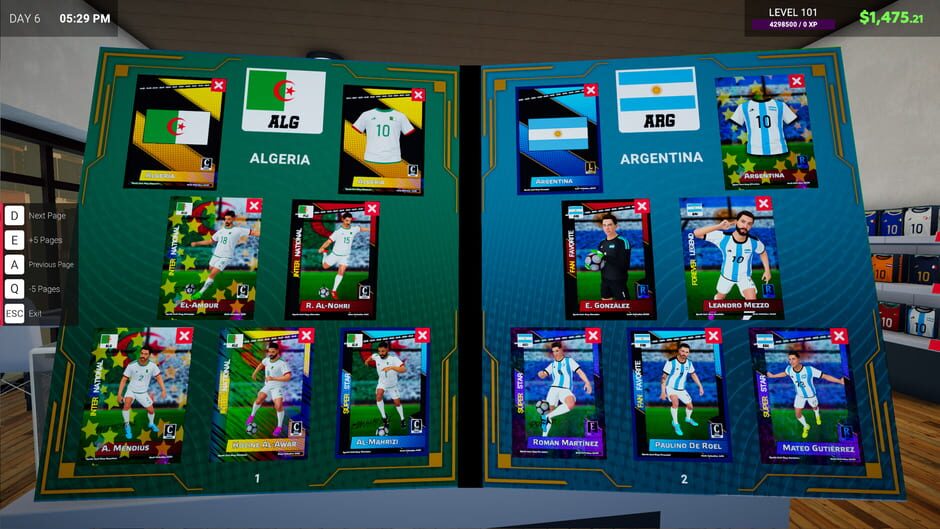 Capture de Sports Card Shop Simulator