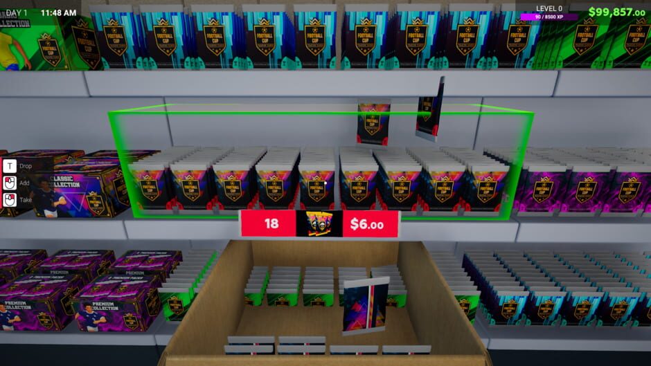 Capture de Sports Card Shop Simulator