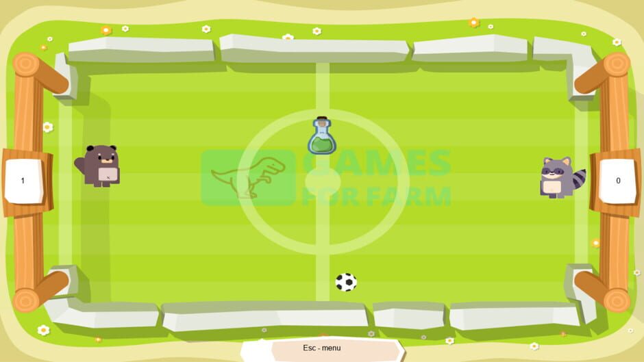 Capture de Field Pong: Gamesforfarm