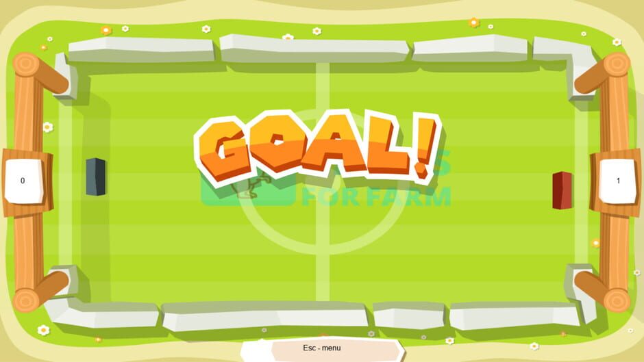 Capture de Field Pong: Gamesforfarm
