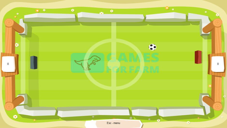 Capture de Field Pong: Gamesforfarm