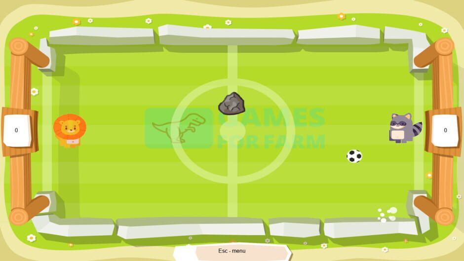 Capture de Field Pong: Gamesforfarm