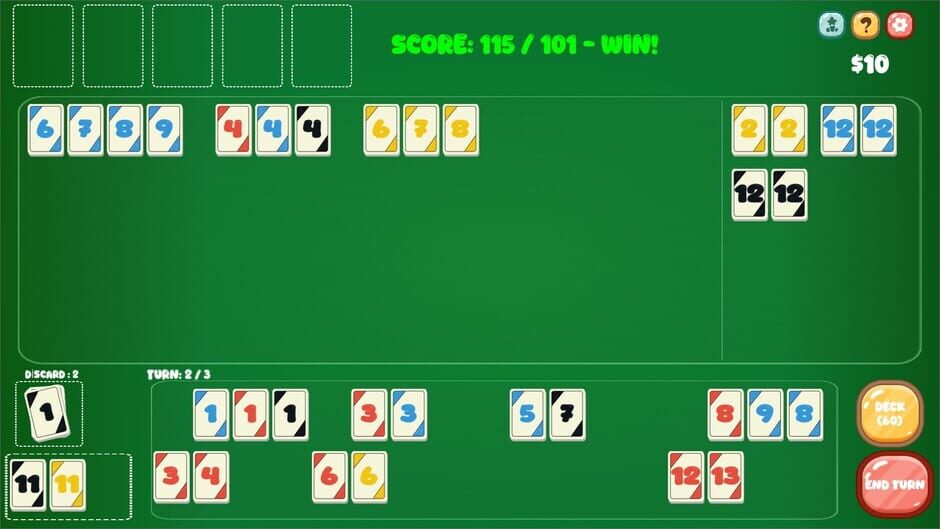 Capture de Rummy Odyssey