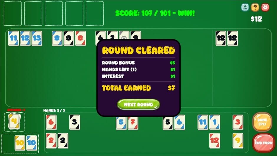 Capture de Rummy Odyssey
