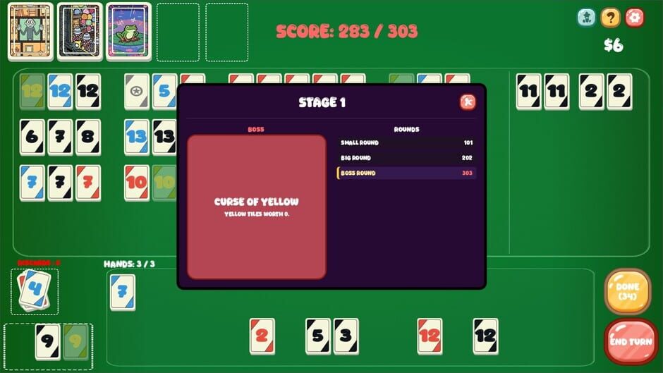 Capture de Rummy Odyssey