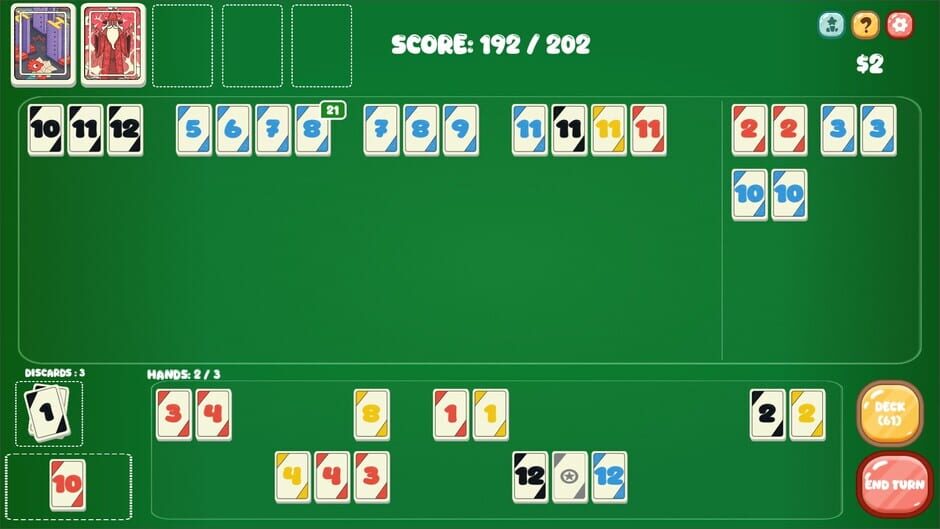 Capture de Rummy Odyssey