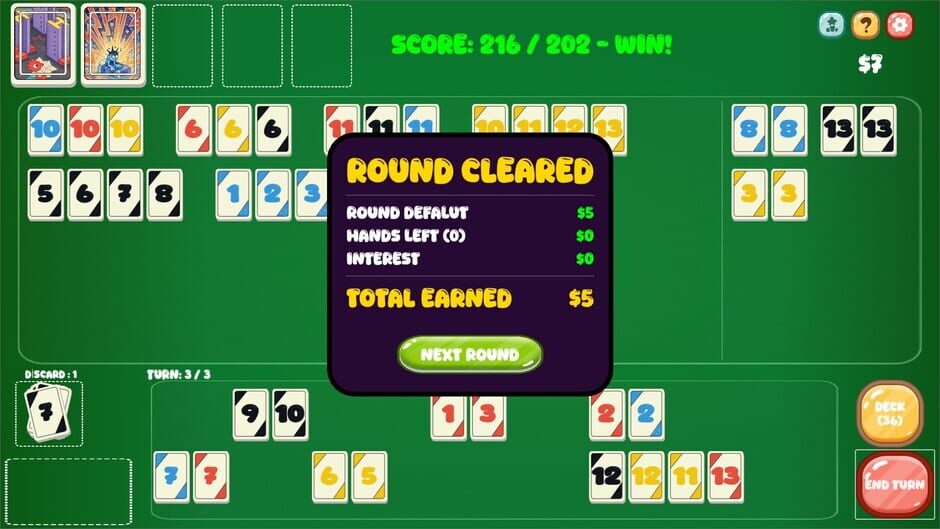 Capture de Rummy Odyssey