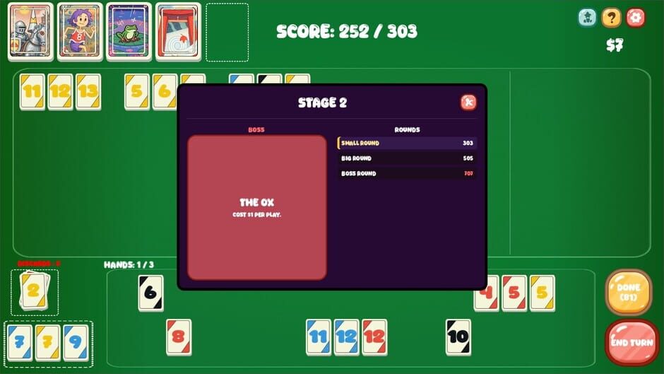 Capture de Rummy Odyssey
