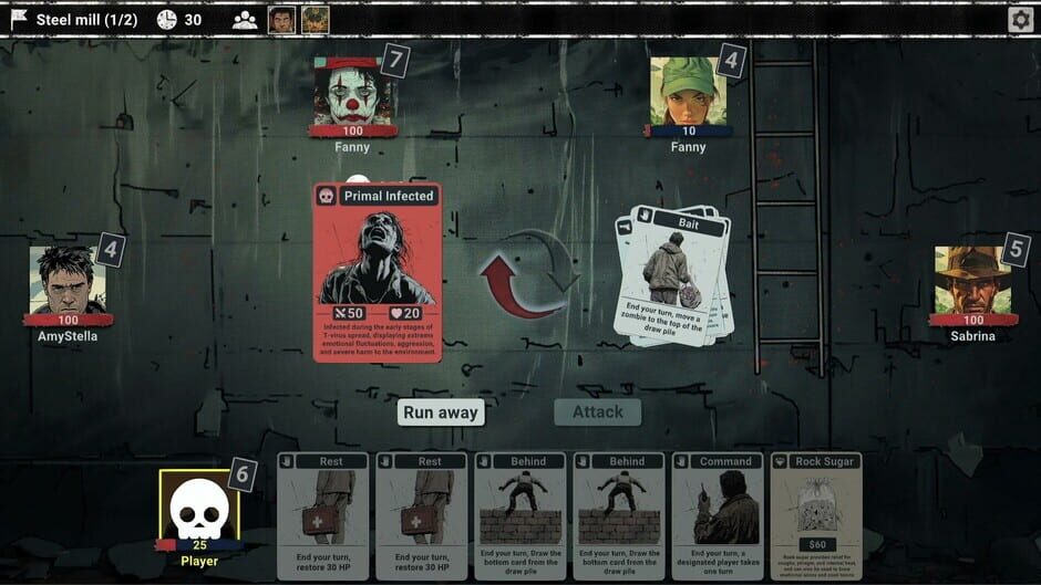 Capture de Zombiecards