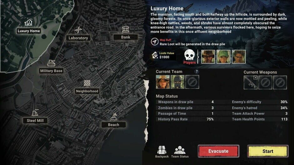 Capture de Zombiecards