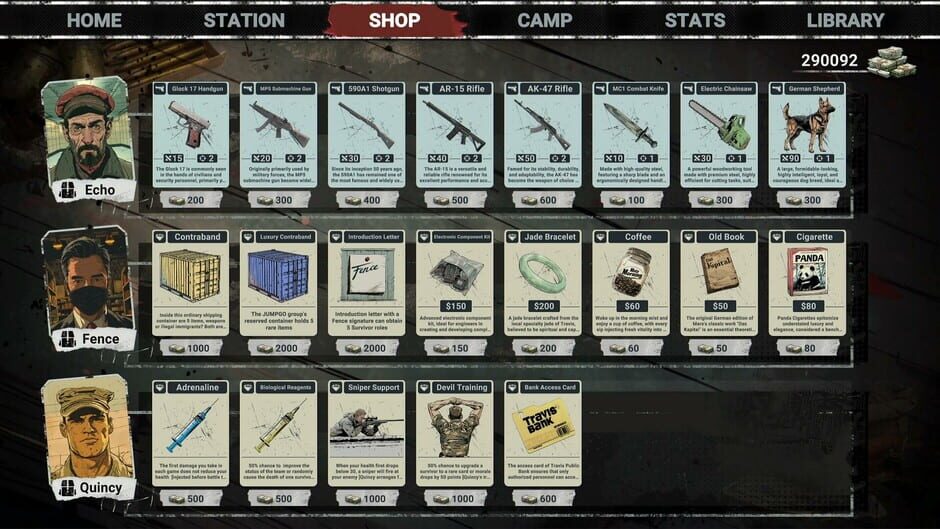 Capture de Zombiecards