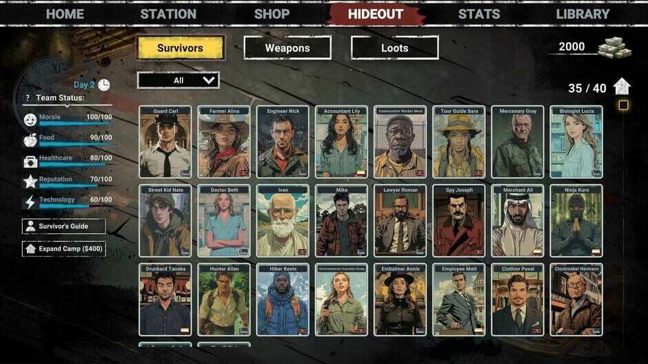 Capture de Zombiecards