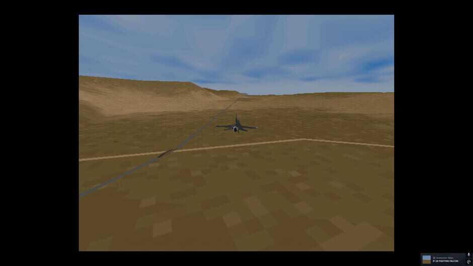 Capture d’IF-16 Fighting Falcon