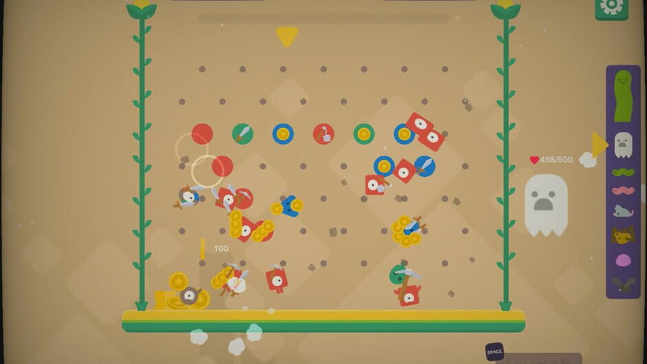Capture d’A Little Physics Roguelike