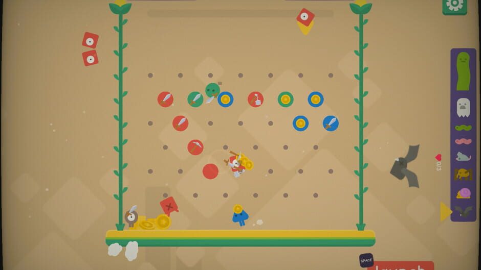 Capture d’A Little Physics Roguelike