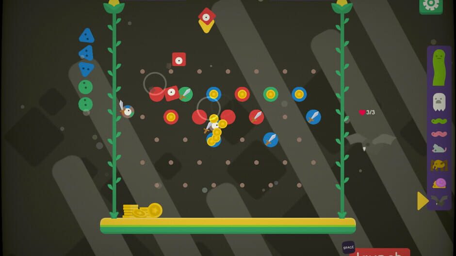 Capture d’A Little Physics Roguelike