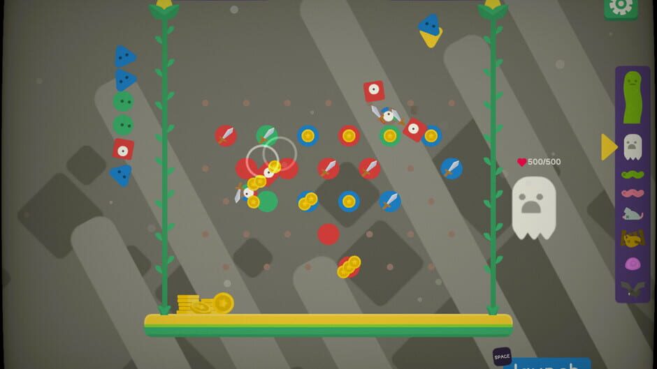 Capture d’A Little Physics Roguelike