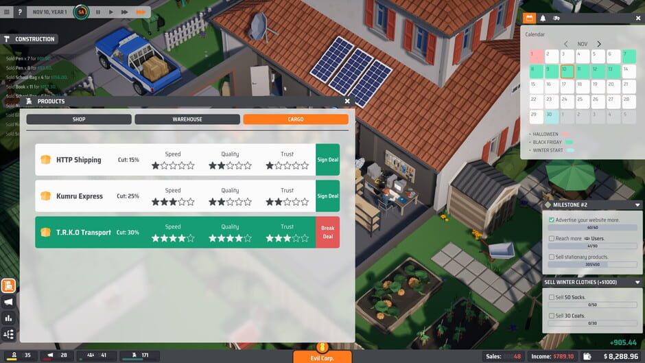 Capture d’E-Shop Tycoon