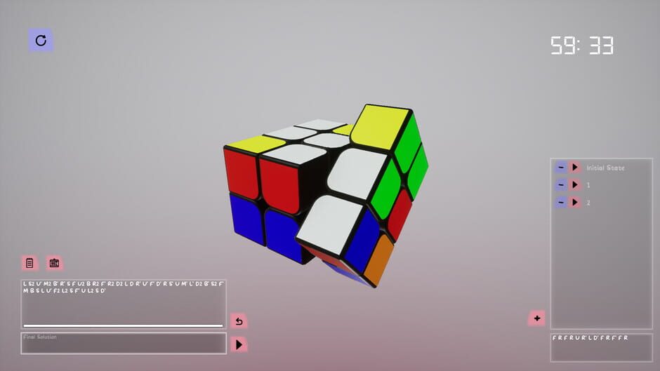 Capture de SolveIt! A Puzzle Solving Simulator