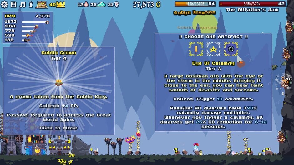 Capture de Dwarf Eats Mountain