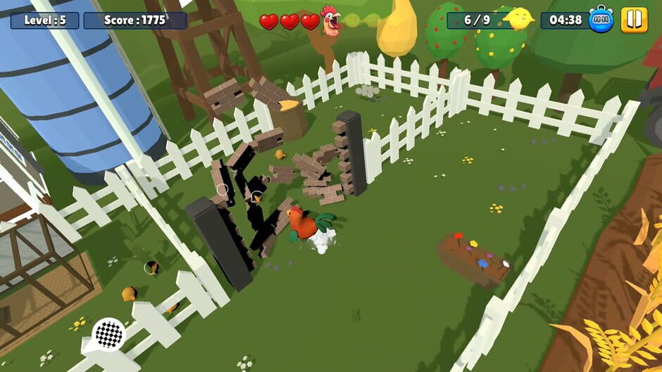 Capture de Chicks in Trouble