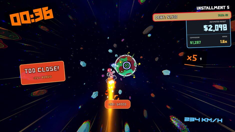 Capture de StarDrift Delivery