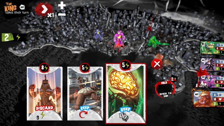 Capture de King of Tokyo