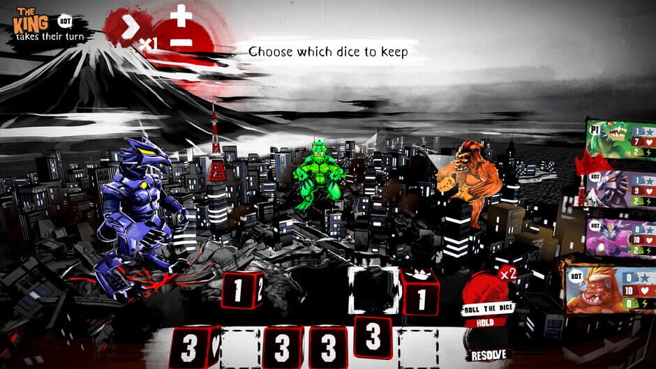 Capture de King of Tokyo