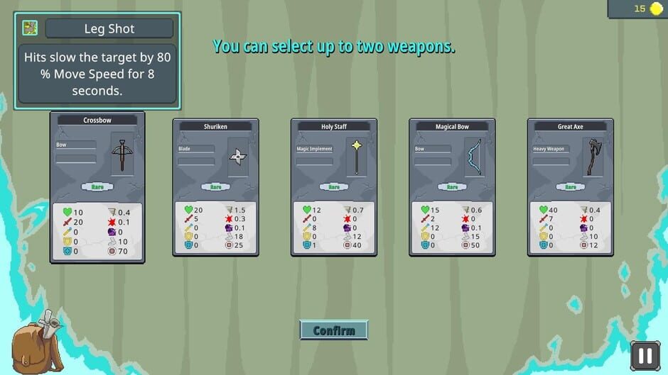 Capture de Give Me a Weapon!