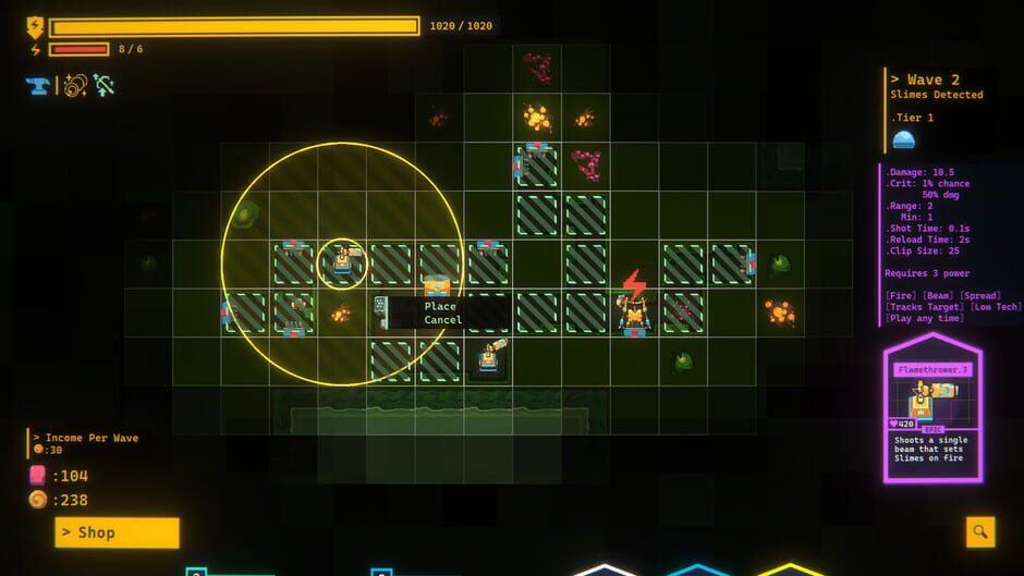Capture d’Into the Slimy Mines