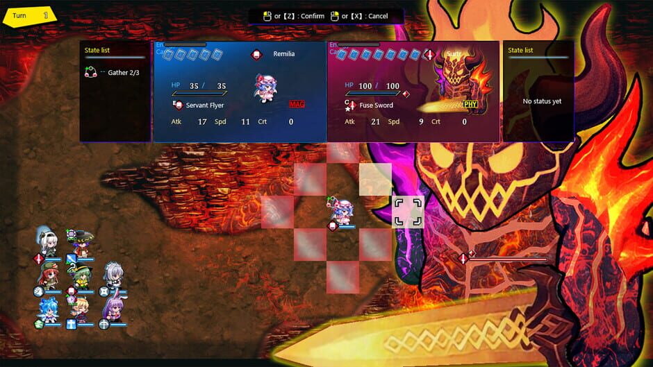Capture de Touhou: Divine Land -Majesty in Game-
