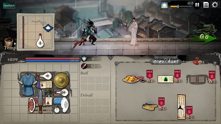 Capture de Backpack Jianghu