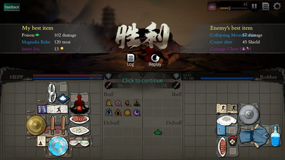 Capture de Backpack Jianghu