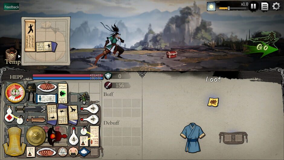 Capture de Backpack Jianghu