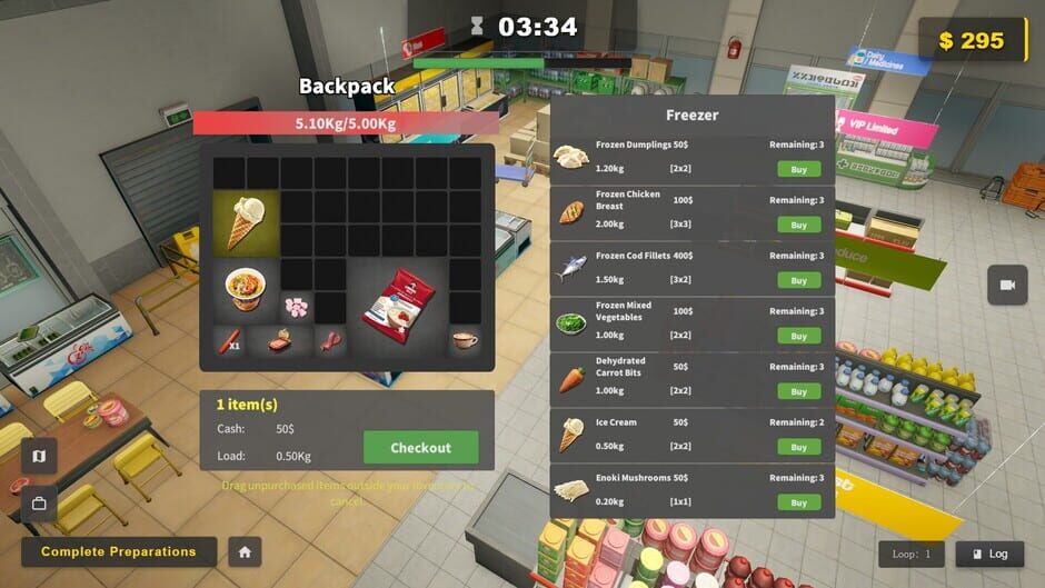 Capture de Survival Log